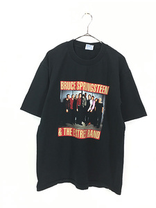 古着 90s USA製 Bruce Springsteen & the e street band 「Tour 1999」 ロック バンド Tシャツ XL 古着