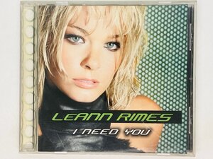 即決CD Leann Rimes / I Need You / リアン・ライムス アイ・ニード・ユー / アルバム G04