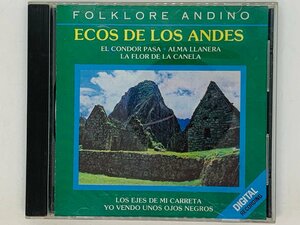 即決CD FOLKLORE ANDINO ECOS DE LOS ANDES / フォルクローレ アンデス / T04