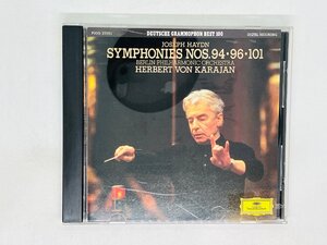 即決CD HAYDN SYMPHONIES NOS.94.96.101 KARAJAN / ハイドン カラヤン ベルリン・フィルハーモニー管弦楽団 J06