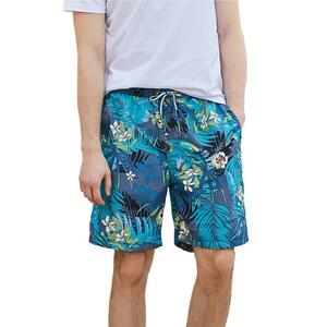 Пляжные брюки мужчина человек быстрые брюки летние повседневные морские синие l