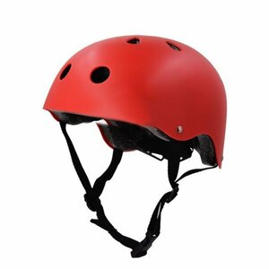 女性 男性 子供 安全 ヘルメット 自転車 アウトドア マウンテン 乗馬 保護 帽子 【RD】 【S(51-55cm)】