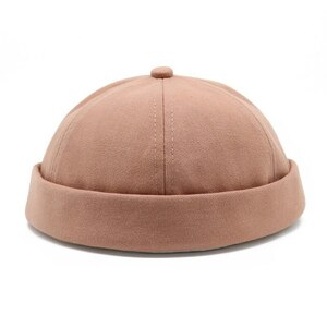 ユニセックス　セーラーキャップ　帽子　調節可能　カジュアル　ワンサイズ　pink　ピンク
