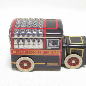ハーシー チョコレート 車の形の空き缶 ミルクトラック/Hershey's Vehicle Series Canister #1 Milk Truck/Tin/お菓子の缶の画像4