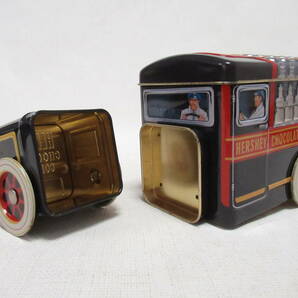 ハーシー チョコレート 車の形の空き缶 ミルクトラック/Hershey's Vehicle Series Canister #1 Milk Truck/Tin/お菓子の缶の画像8
