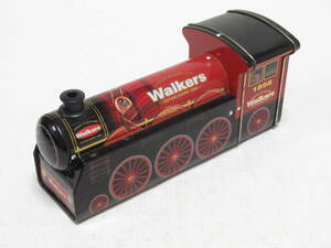 Walkers ウォーカー 機関車の形の缶/お菓子の缶/Tin