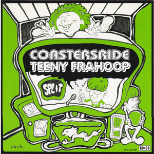 7inch☆ COASTERSRIDE, TEENY FRAHOOP Split（KOGA-061）