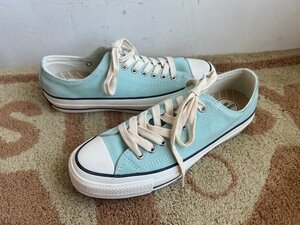  Converse Addict zipper Taylor LOW suede 27cm mint 