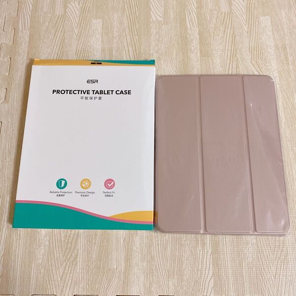 ESR iPad Pro 11 ケース 2021用 第三世代 ローズゴールド