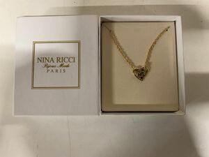 未使用保管品　NINA RICCI ネックレス