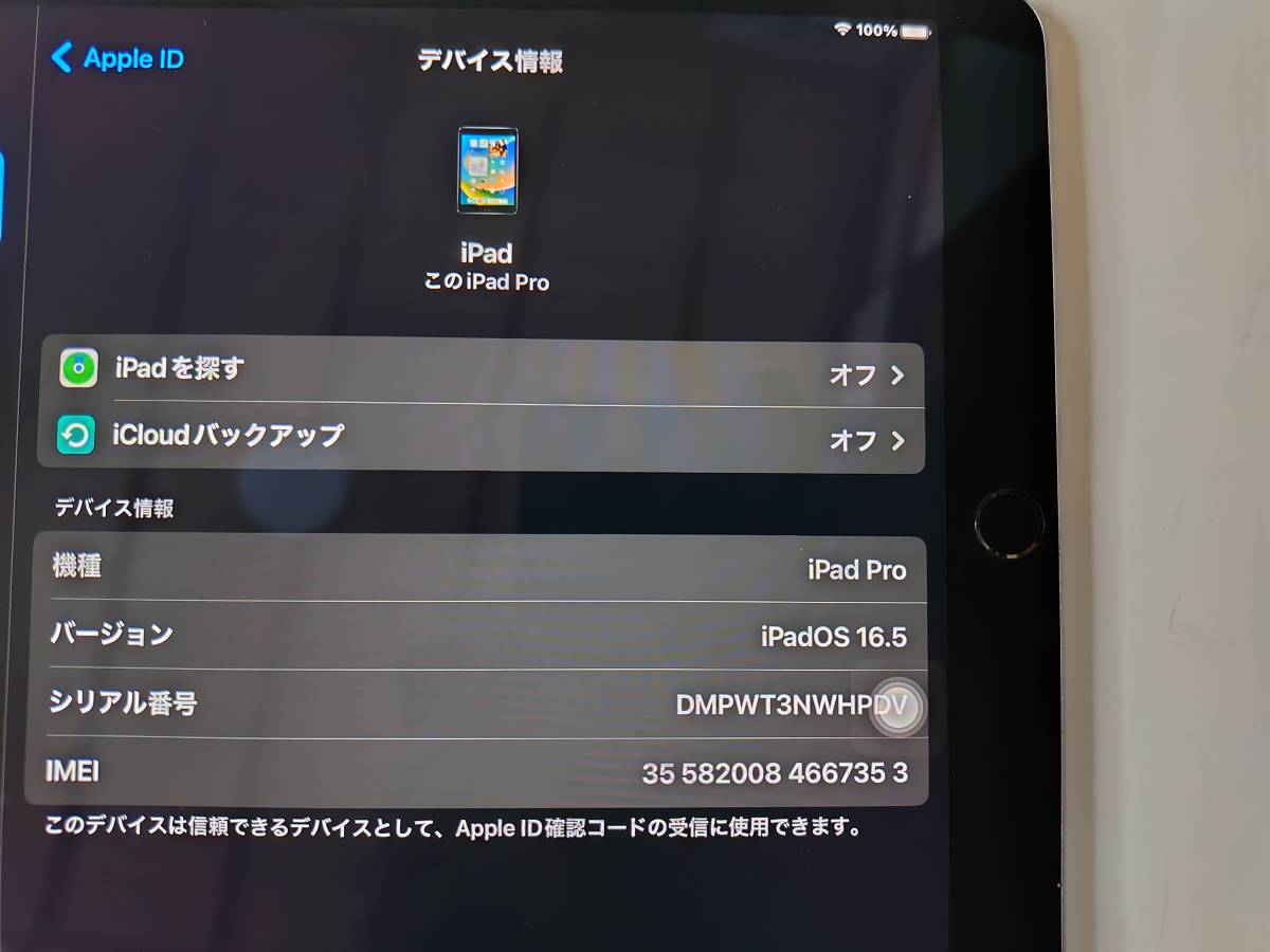 ☆送料無料☆ iPad Pro 10.5インチ 256GB Wi-Fi+Cellular docomo SIM