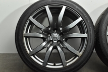 【RAYS製 鍛造】ニッサン R35 GT-R 純正 20in 9.5J +45 10.5J +25 PCD114.3 ダンロップ 255/40R20 285/35R20 GTR ホイールのみ販売可能_画像5