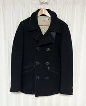 [NONNATIVE] MELTON PILOT COAT ウールメルトン ダブルパイロットコート 1 中綿 NN-JU2007 ネイビー ノンネイティブ_画像1