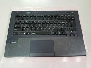 未使用◆SONY VAIO PCG-4121GN パームレスト+ 日本語キーボード バックライト付