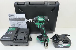 美品☆Hikoki/ハイコーキ 36V WH 36DC コードレスインパクトドライバ BSL 36A18 UC 18YDL2 電動 工具 DIY バッテリー ネジ締め 速さ調整可