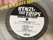 KENZI & THE TRIPS/FROM RABBIT HOUSE 中古LP アナログレコード 25EC-1001 Clear Vinyl クリア・ヴァイナル_画像3