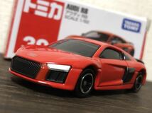 トミカ アウディ R8 赤色 廃盤ミニカー ホットウィール マジョレット まとめ買い歓迎です♪ 送料まとめて230円です♪_画像1