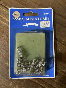 ⑫ 【15mm】ESSEX MNIATURES メタルフィギュア 未使用品 ミニチュアゲーム ウォーシミュレーション