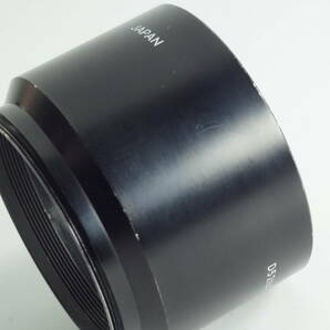 plnyeA001[おおむねキレイ 送料無料]希少品 Ｍinolta D52NA ミノルタ TELE ROKKOR-QE 200mm F5用 メタルフード レンズフードの画像2