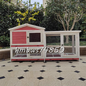  rare goods chicken small shop . house is to small shop pet holiday house wooden rabbit bird cage small shop gorgeous rainproof . corrosion outdoors .. breeding garden cleaning easy to do 