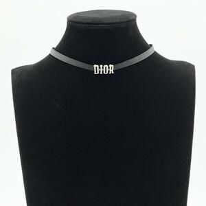 [ popular records out of production ] Christian Dior Christian Dior lady's choker necklace pendant DIOR