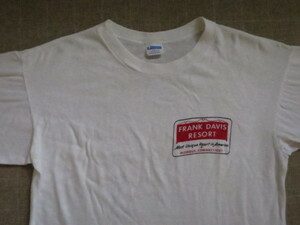 USA製 ビンテージ ７０S チャンピオン CHAMPION バータグ Tシャツ 染み込み 単色 VINTAGE タタキ SWEAT 古着 OLD 胸プリ アメカジ ARMY