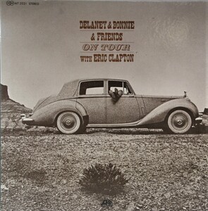 中古LP「On Tour /オン・ツァー 」Delaney & Bonnie & Friends With Eric Clapton /デラニー＆ボニー＆エリック・クラプトン