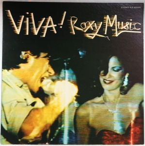 中古LP「VIVA! / ビバ！」ROXY MUSIC / ロキシー・ミュージック　
