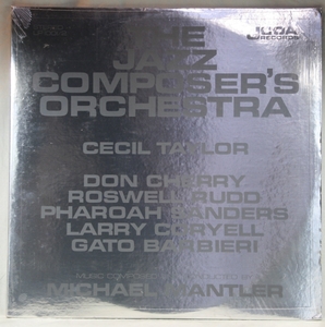 中古LP「THE JAZZ COMPOSER'S ORCHESTRA / ジャズ・コンポーザーズ・オーケストラ」CECIL TAYLOR / セシル・テイラー　US盤