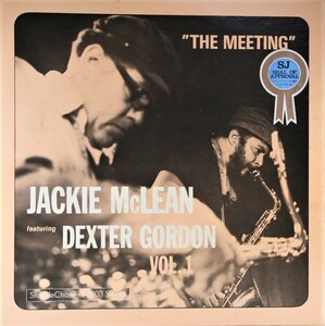 中古LP「THE MEETING Vol.1/ ミーティング」Jackie McLean FEATURING Dexter Gordon/ ジャッキー・マクリーンとデクスター・ゴードン