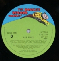 中古LP「Blue　Moves / 蒼い肖像」ELTON JOHN / エルトン・ジョン_画像6