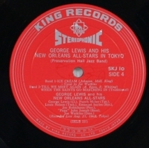 中古LP「ALL STARS IN TOKYO / オールスターズ・イン・東京」GEORGE LEWIS / ジョージ・ルイス_画像8