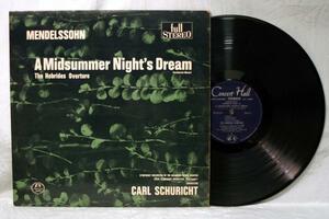 中古LP「メンデルスゾーン 真夏の夜の夢/フィンガルの洞窟」カール・シューリヒト/バイエルン放送響/シュトゥットガルト国立放送響