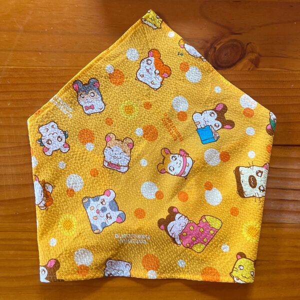三角巾 幼児用三角巾 ハンドメイド 後ろゴム 着脱簡単