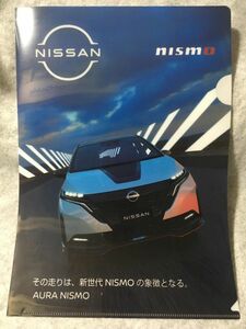 【中古】 クリアファイル 日産 nismo ノート オーラ ニスモ