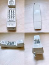 【Panasonic コードレス電話機 KX-T3805】EASA-PHONE パナソニック 昭和レトロ cordless phone 46-49MHz 中古品_画像3