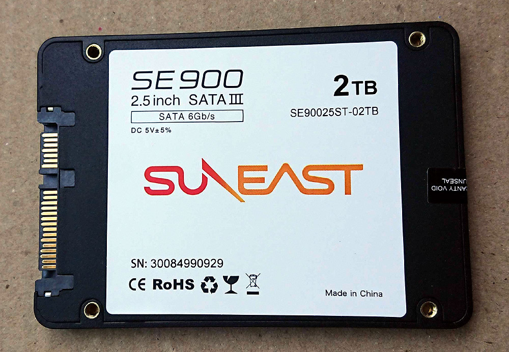 SUNEAST SSD 2TB 内蔵SATA3 2.5インチSE90025ST-02TB | JChere雅虎拍卖代购