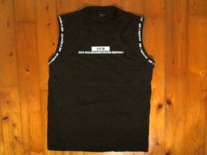 * Elf [elf] tank top sleeveless shirt M black black 