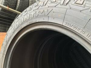 引き取り可能 バリ山 トーヨー オープンカントリー A/T plus 285/50R20 製造年数19年 残溝約7.6～7.8㎜ 4本セット MADE IN JAPAN