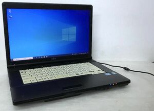 15.6型 Core i5搭載 ビジネスノート 富士通 LIFEBOOK A561/D (Core i5-2520M 2.5GHz/4GB/250GB/DVDマルチ/Wi-Fi/Windows10 Pro)[945004-]