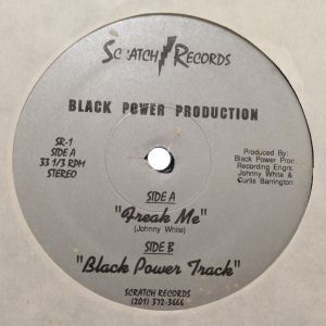 12inchレコード　BLACK POWER PRODUCTION / FREAK ME