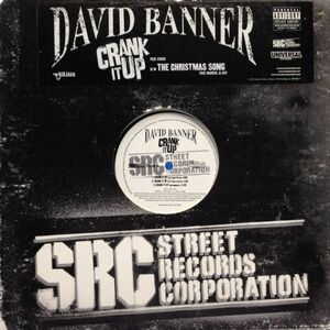 12inchレコード　DAVID BANNER / CRANK IT UP feat. STATIC