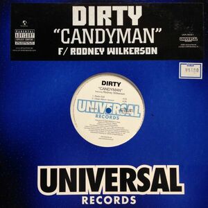 12inchレコード　DIRTY / CANDYMAN feat. RODNEY WILKERSON
