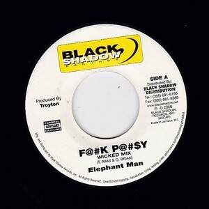 EPレコード　ELEPHANT MAN / F@#K P@#$Y