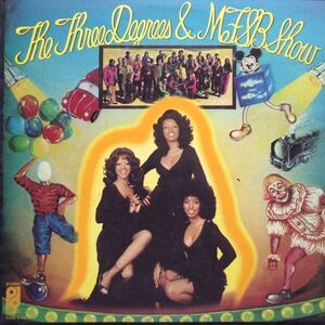 LPレコード　THE THREE DEGREES (ザ・スリー・ディグリーズ) / THE THREE DEGREES & MFSB SHOW (LP)