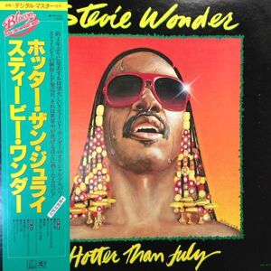 LpレコードSTEVIE WONDER / HOTTER THAN JULY