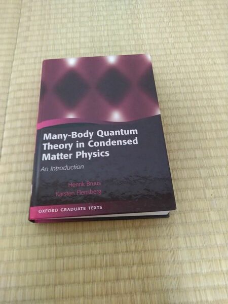 Many-body quantum theory in condensed matter physics