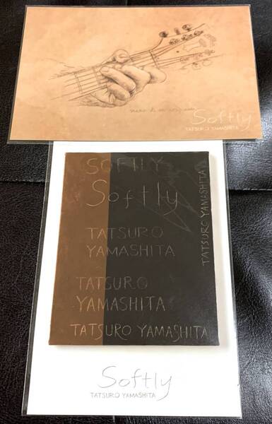 ■新品/送料無料■山下達郎 Softly ポストカード 2種セット（応援店/タワーレコード特典）