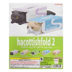 ハコティッシュフォールド2 hacottishfold2 全5種フルコンプセット キタンクラブ ガチャポン フィギュア ねこ 猫 スコティッシュ