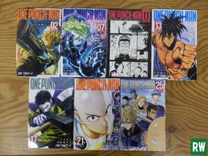 まんが ONE PUNCH MAN ワンパンチマン ONE 村田雄介【2・7・11・13・17・21・25巻 合計7冊】 集英社 古本 コミック [2]